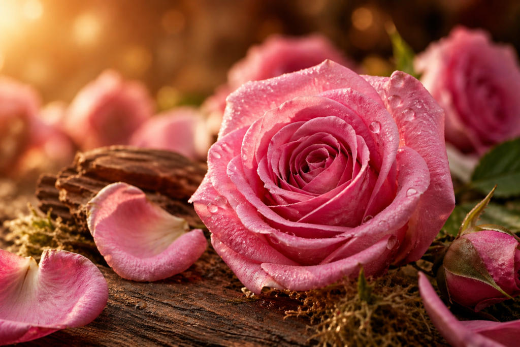 Roos in parfum